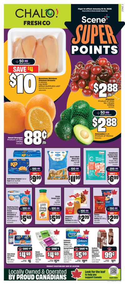 Chalo! FreshCo (ON) Flyer January 15 to 21