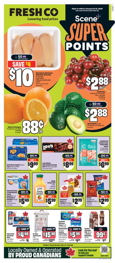 FreshCo (ON) Flyer January 15 to 21