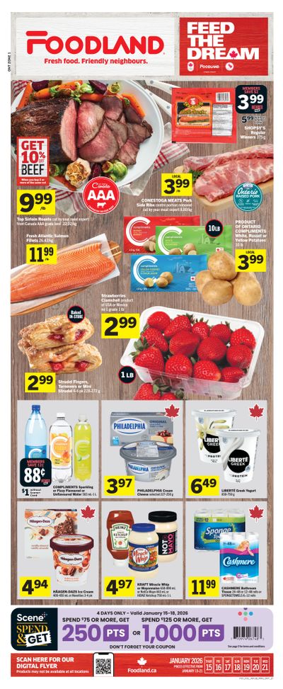Foodland (ON) Flyer January 15 to 21