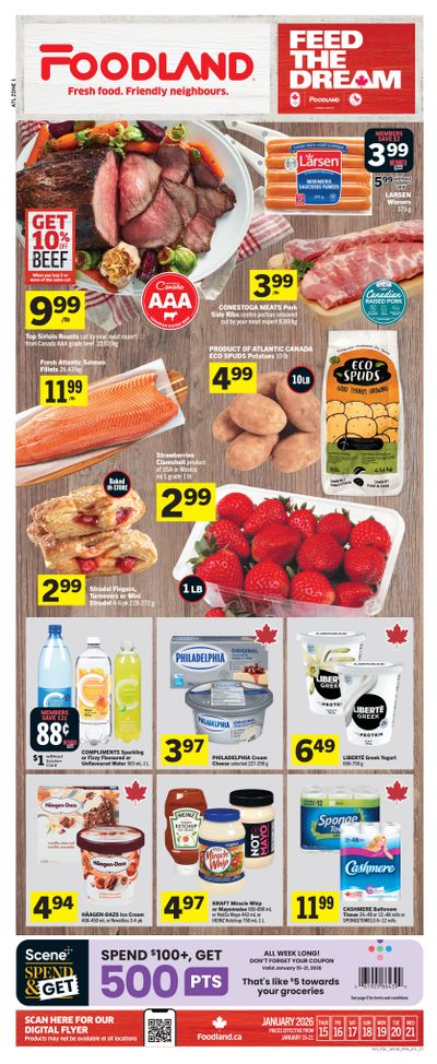 Foodland (Atlantic) Flyer January 15 to 21