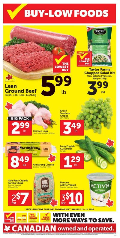 Buy-Low Foods (BC) Flyer January 15 to 21