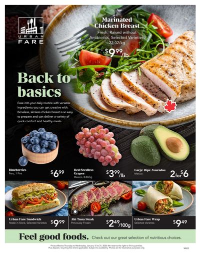 Urban Fare Flyer January 15 to 21