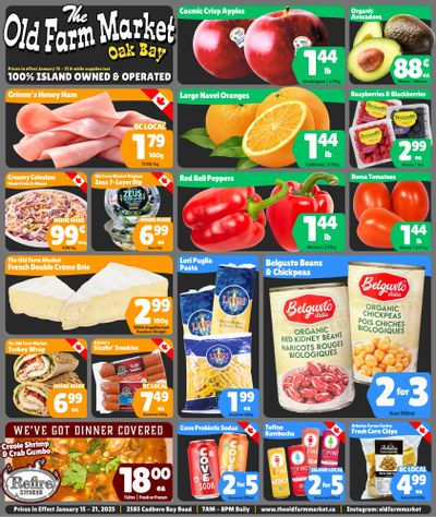 The Old Farm Market (Victoria) Flyer January 15 to 21