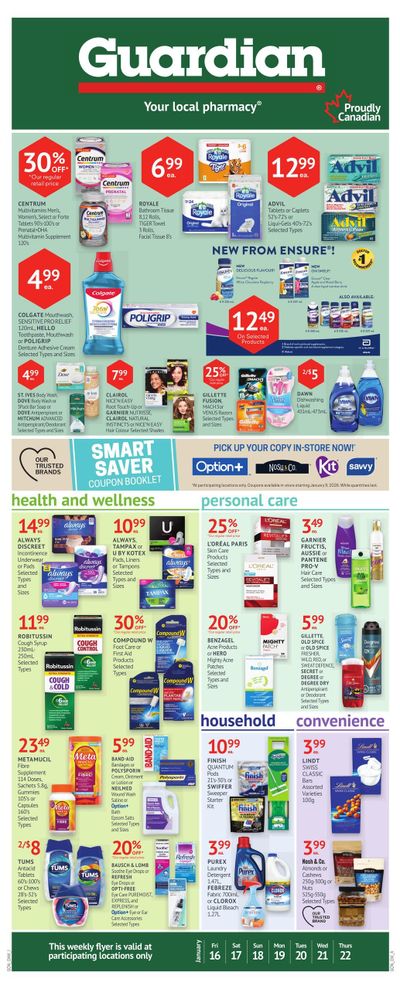 Guardian Flyer January 16 to 22