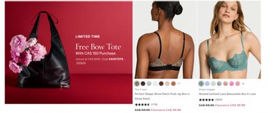 Victoria’s Secret Canada Semi-Annual Clearance Sale: Save up to 50% Off