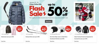 Sport Chek Canada Flash Sale: Save up to 50% on Select Brands and Styles