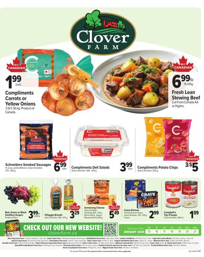 Clover Farm (ON) Flyer January 15 to 21