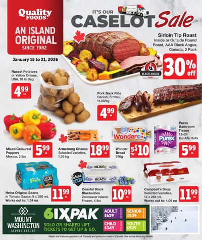 Quality Greens Flyer January 14 to 20