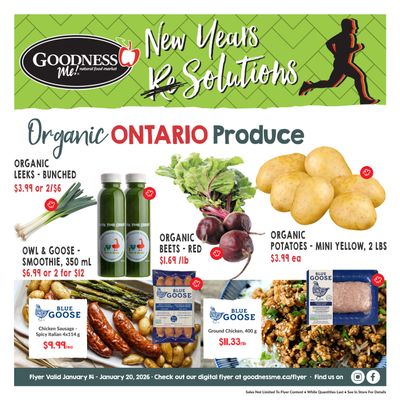 Goodness Me Flyer January 14 to 20