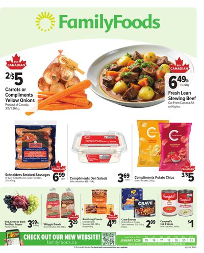 Family Foods Flyer January 15 to 21