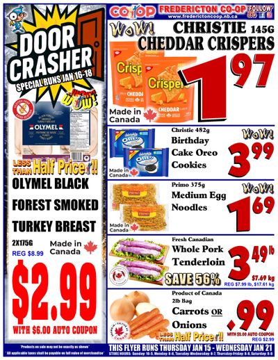 Fredericton Co-op Flyer January 15 to 21