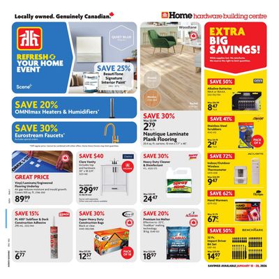 Home Hardware Building Centre (Atlantic) Flyer January 15 to 28