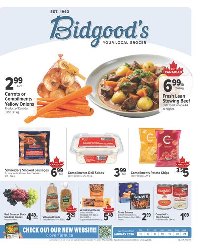 Bidgood's Flyer January 15 to 21