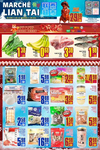 Marche Lian Tai Flyer January 15 to 21