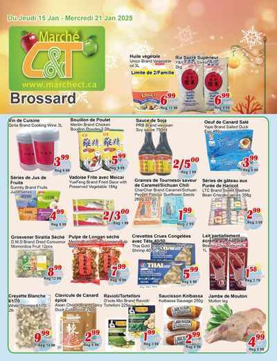 Marche C&T (Brossard) Flyer January 15 to 21