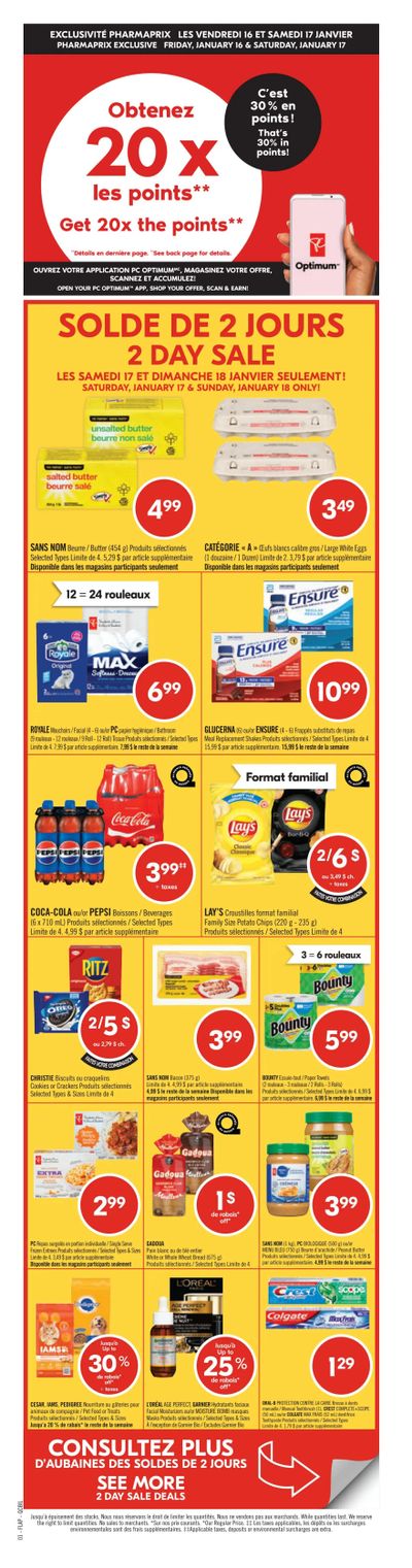 Pharmaprix Flyer January 17 to 22