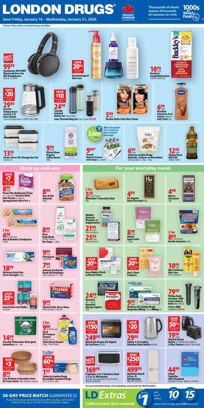 London Drugs Weekly Flyer January 16 to 21