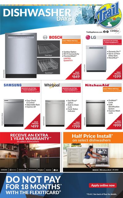 Trail Appliances (AB & SK) Flyer January 15 to 18