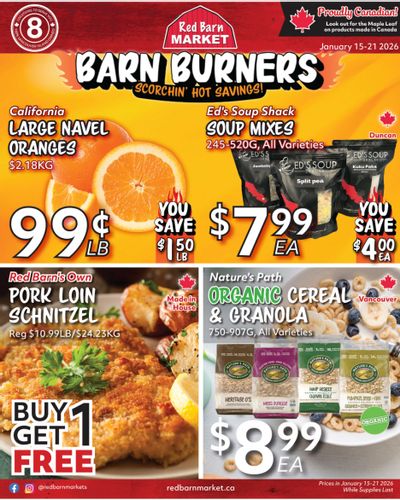 Red Barn Market Flyer January 15 to 21