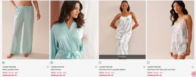 La Vie En Rose Canada: Winter Sale up to 50% off + Valentine’s Day Shop + Extra 50% off Select Sale Items