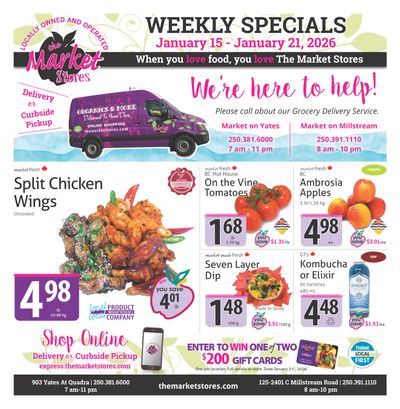 The Market Stores Flyer January 15 to 21
