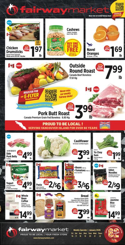 Fairway Market Flyer January 16 to 22