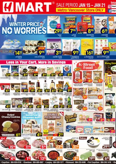 H Mart (West) Flyer January 15 to 21