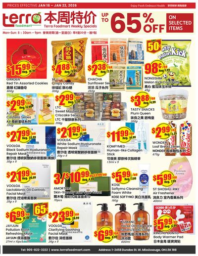Terra Foodmart Flyer January 16 to 22