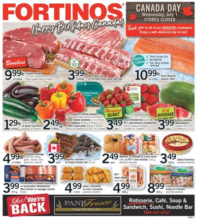 Fortinos Flyer June 25 to July 1