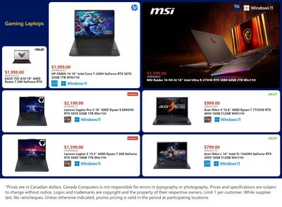 Canada Computers Flyer January 16 to 22