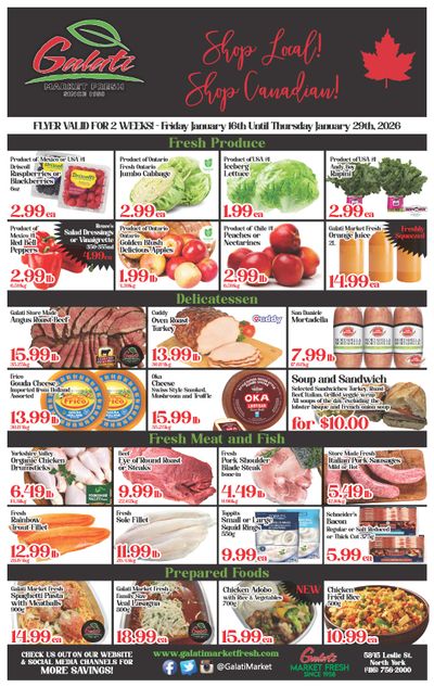 Galati Market Fresh Flyer January 16 to 29