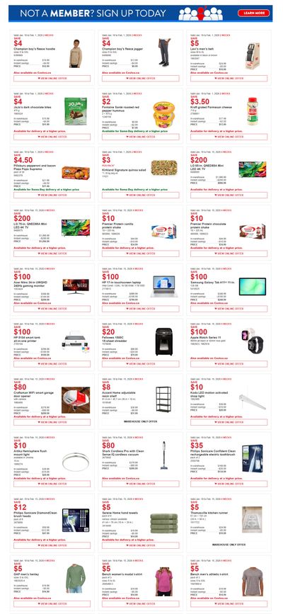 Costco (West, ON, Atlantic Canada) Warehouse Offers January 19 to February 15
