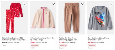 Carter’s OshKosh B’gosh Canada: Clearance up to 81% Off