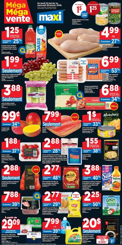 Maxi Flyer January 22 to 28