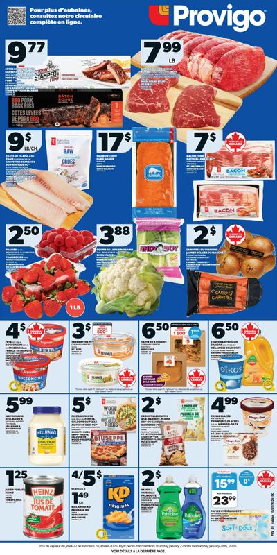 Provigo Flyer January 22 to 28