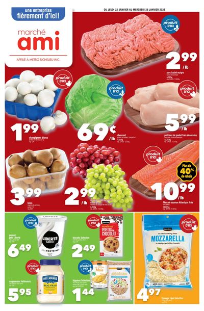 Marche Ami Flyer January 22 to 28