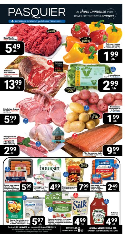 Pasquier Flyer January 22 to 28