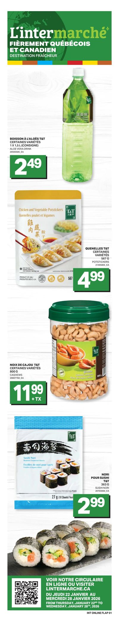 L'inter Marche Flyer January 22 to 28