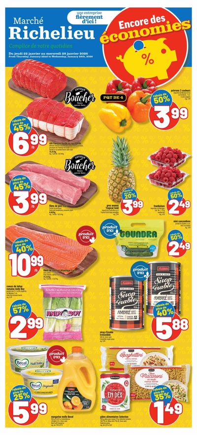 Marche Richelieu Flyer January 22 to 28