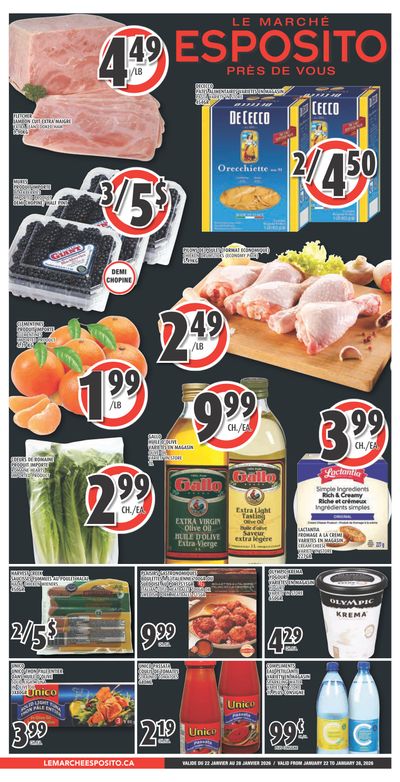 Esposito Flyer January 22 to 28