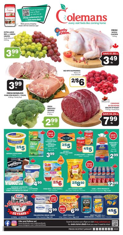 Coleman's Flyer January 22 to 28