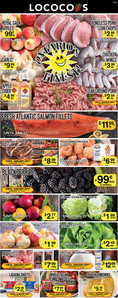 Lococo's Flyer January 21 to 25