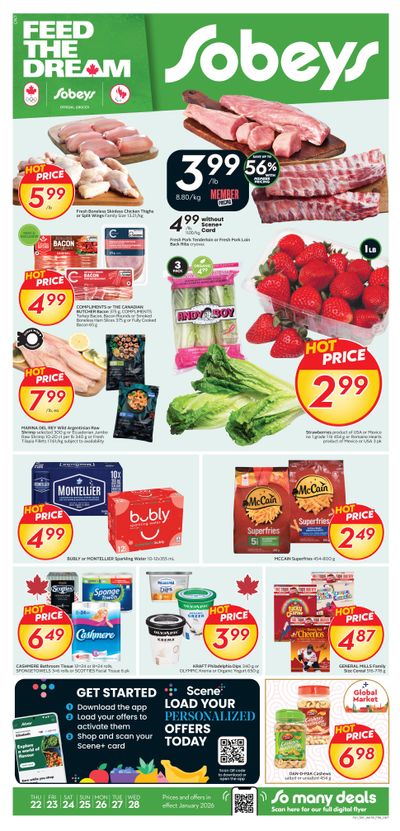 Sobeys (ON) Flyer January 22 to 28
