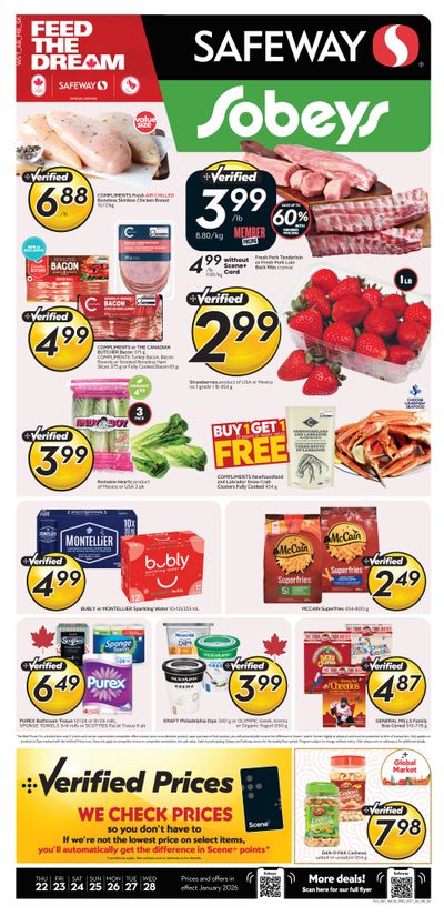 Sobeys/Safeway (AB) Flyer January 22 to 28