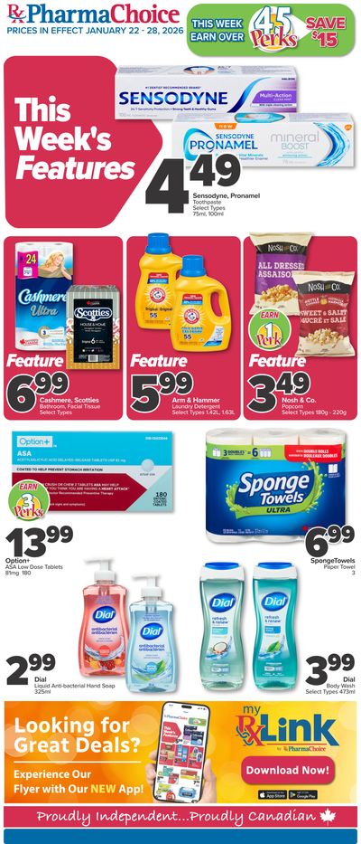 PharmaChoice (ON & Atlantic) Flyer January 22 to 28