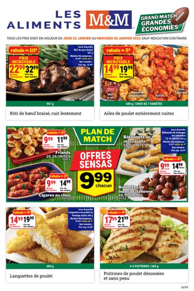 M&M Food Market (QC) Flyer January 22 to 28