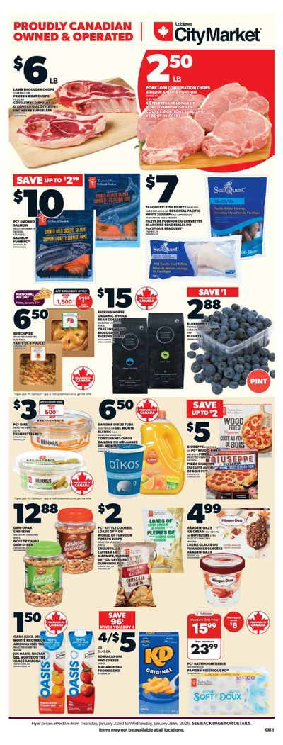 Loblaws City Market (ON) Flyer January 22 to 28