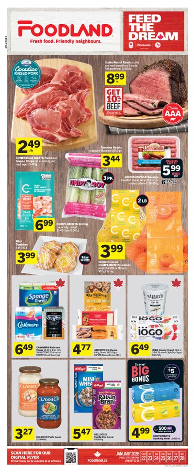 Foodland (Atlantic) Flyer January 22 to 28