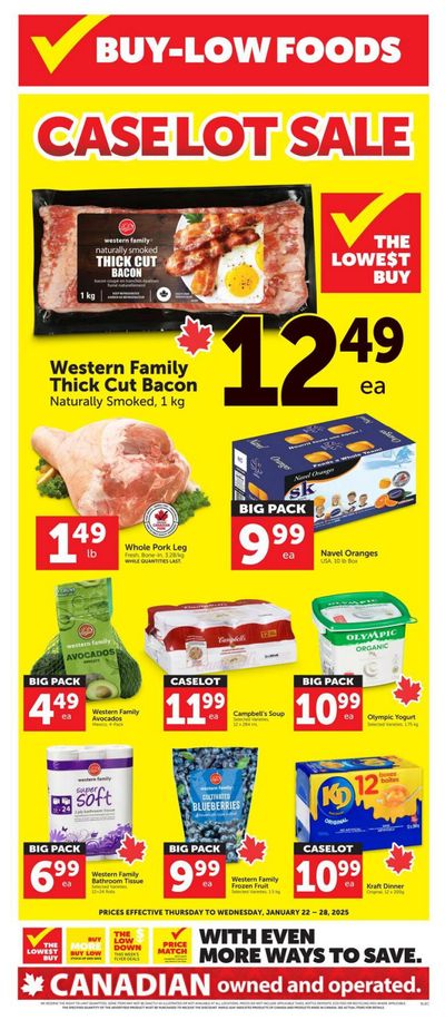 Buy-Low Foods Flyer January 22 to 28
