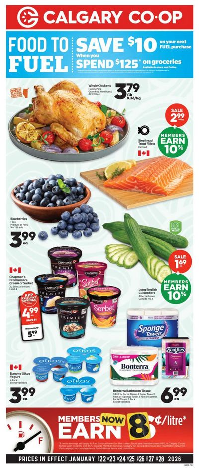 Calgary Co-op Flyer January 22 to 28